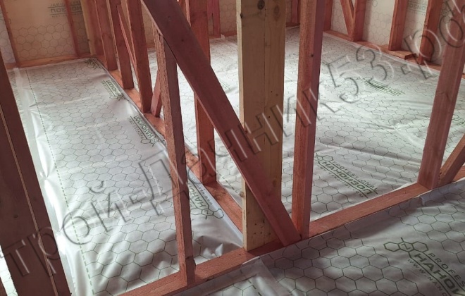 4 Каркасный дом Д-139, 8х7м, 62 М², Московская область, Сергиево  Посадский район, ДНТ Удачное (15)